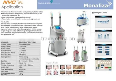 Fda Approved Ipl Laser Machine Hair Removal / Ipl Laser Machine Price Face Lifting photo-5
