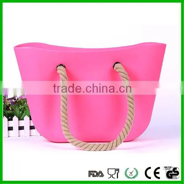 2016 High Quality Silicone Lady Custom Handbag for Sale photo-2