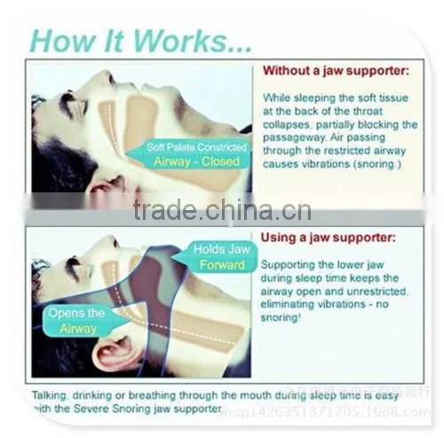 Universal Type Unisex Snore Stop Belt Anti Snoring Chin Strap Sleep Apnea Jaw Solution TMJ Snoring Defense photo-6