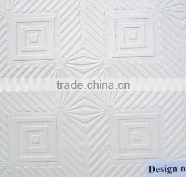 Gypsum Ceiling Board / PVC Gypsum Ceiling Tiles / Gypsum Board False Ceiling Price photo-4