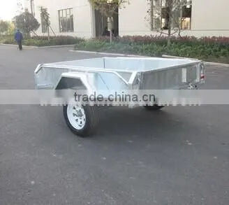 8x5ft 2.5mm Chequer Plate Floor Stronger Full Welded Box Trailers photo-2