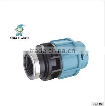 Hdpe Compression Fitting Pp/pe Female and Male Thread Elbow for pe Water Pipe photo-6
