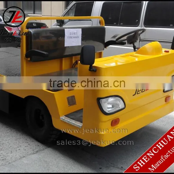 2T 3T Electric Platform Tractor Battery Platform Truck photo-2