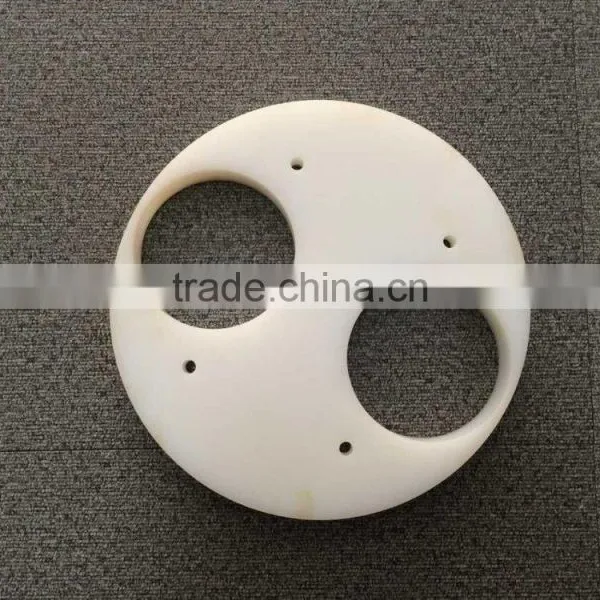 Wear Resistant Self Lubricating Big Sheet Uhmwpe PE Plastic Gear photo-3