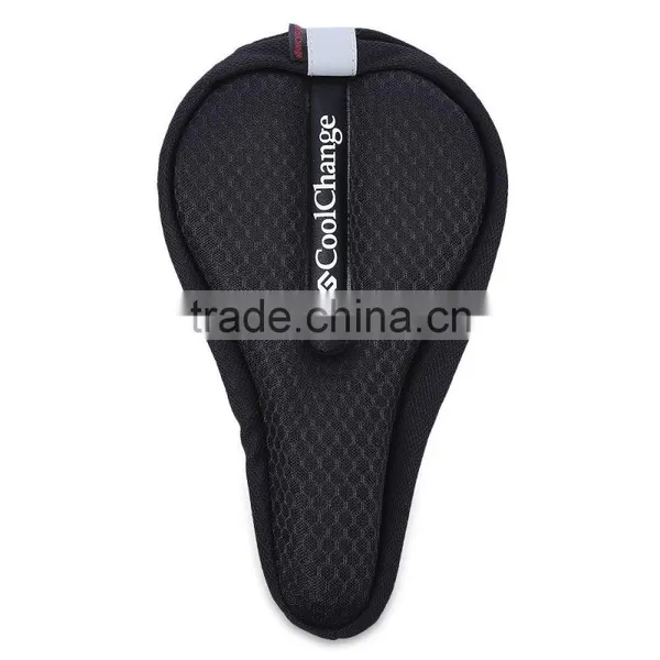 CoolChange Back Seat Mat Breathable Bike Cycling Sponge Saddle Seat Cushion Cover For MTB Road Bike photo-3