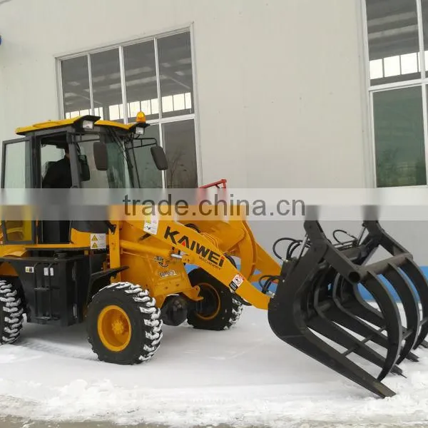 Xinchai498 Europe III ZL-15F Wheel Loader With Grapple Fork photo-5