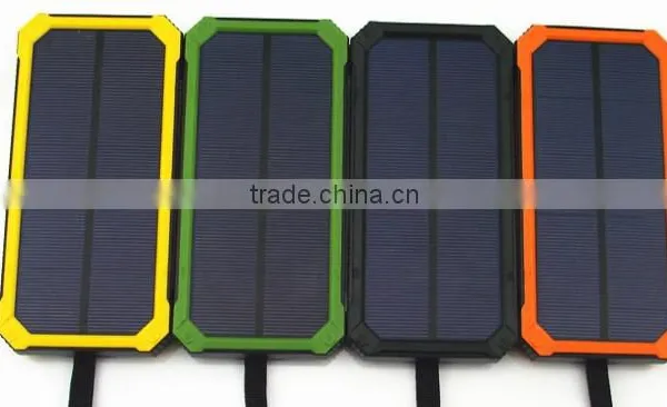 Two Usb Phone Charger 12000mah Solar Bank photo-2