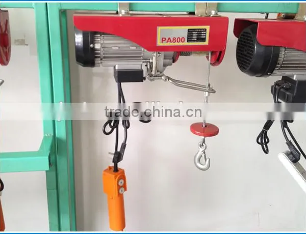 High Power 1000kg Electric Mini Hoist With Long Working Time Motor photo-6
