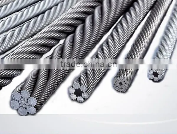 Factory Supply 3mm Coated Steel Wire Rope/ Steel Cable photo-2