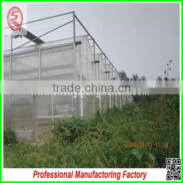 Environmental Polycarbonate Sheet Hydroponic Greenhouses With Cooling System photo-3