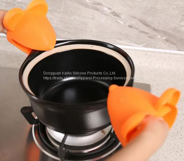 Baking Tool Easy Grip Silicone Glove Oven Mitt photo-2