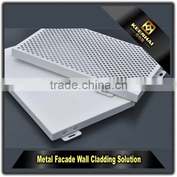 Laser Cutting Exterior Building Facade Panel Aluminum Curtain Wall Profile photo-2