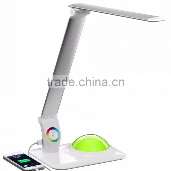 Foldable LED Aluminum Alloy Table Lamp, Eye-protecting Light Source Atmosphere Night Lamp For Office photo-2