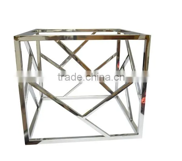Custom-made Simple Design Metal Frame Coffee Table photo-2