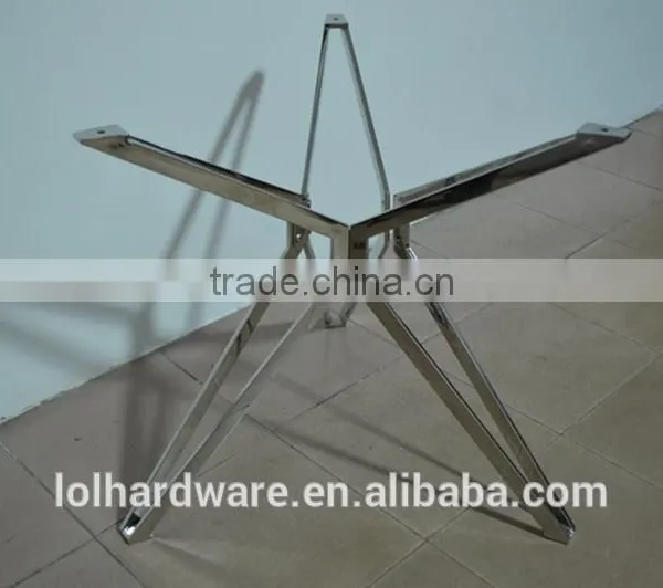 Stainless Steel Base Glass Coffee Table photo-5