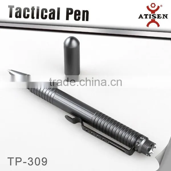 Aluminum TACTICAL SELF DEFENSE PEN STRIKE CROWN BEZEL photo-2