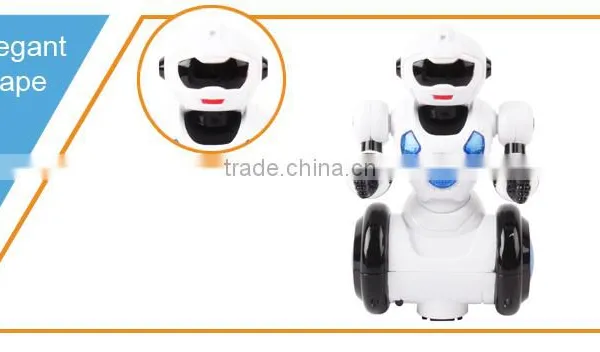 Bump and go Battery Operated Light up Dancing Robot Toy photo-4