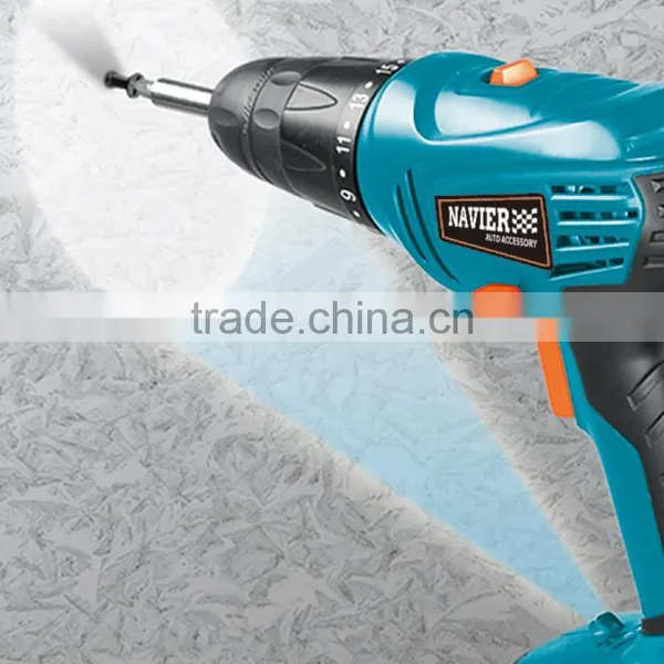 18V Powerful Ni-Cd Cordless Drill Eletric Dirll Rechargeable Drill With Impact Function photo-2