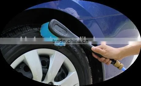 Gold Supplier Water Flow Through Car Wheel Cleaning Brushes photo-2