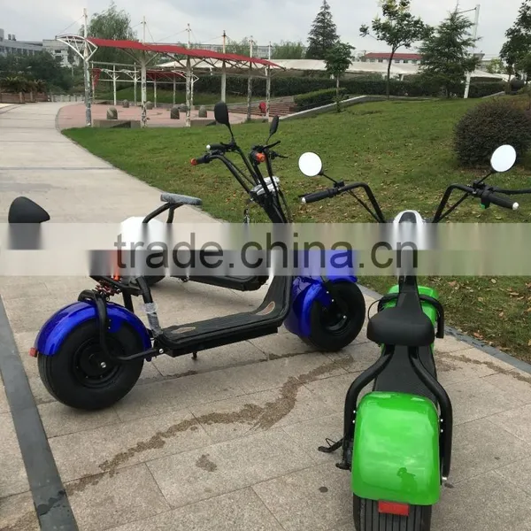 2016 Popular Harley Style Electric Scooter With Big Wheels Fashion City Scooter Citycoco photo-5