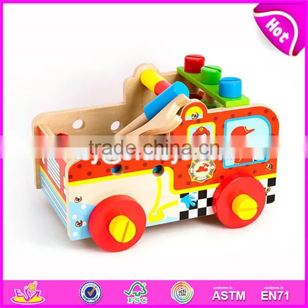 New Product Kids Educational Play Set Wooden Toddler Tool Set W03D084 photo-2
