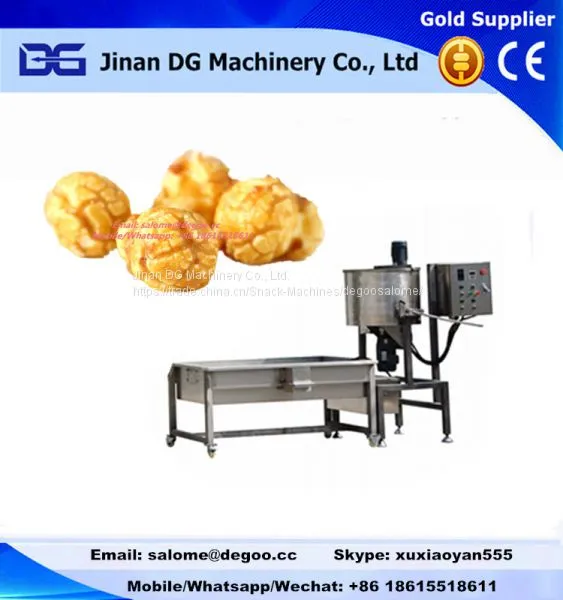 Automatic Butter Coated Popcorn Making Machine Processing Equipment photo-2