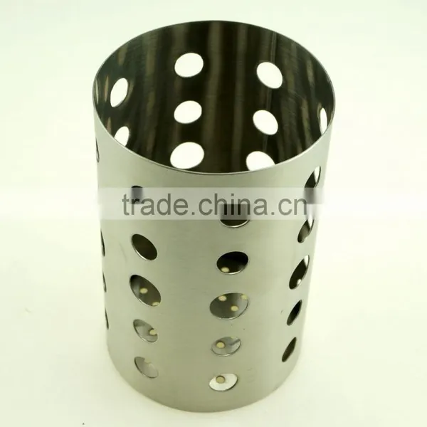 42126 Stainless Steel Chopstick Tube/ Kitchen Utensil Holder / Chopsticks Holder photo-5