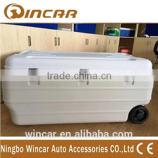 Different Capacity Insulated Trolley Ice Box Cooler With Wheel photo-2