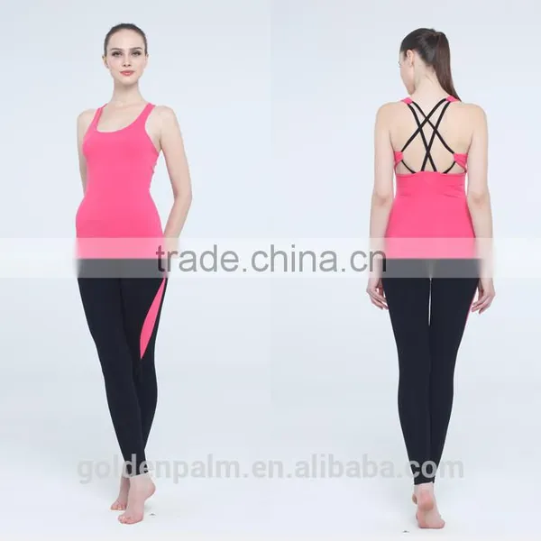 Goldenpalm Apparel Inc Plaid Dyed Sexy Yoga Set Custom for Lady photo-2