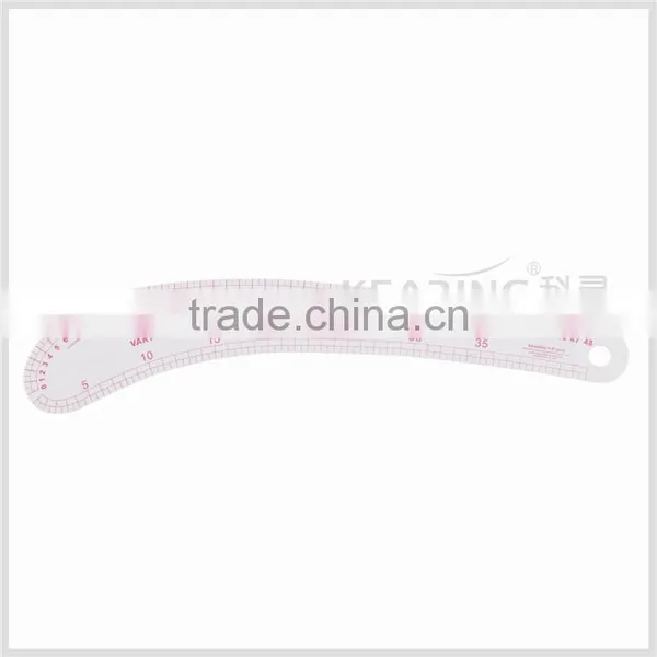 Kearing OEM Hip Line Sewing Ruler 48cm French Curves for Fashion Design Plastic Rulers# 6248 photo-2