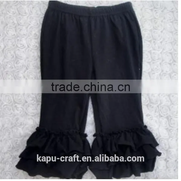 Kids Christmas Ruffle Leggings Wholesale Baby Icing Ruffle Cotton Pants photo-5