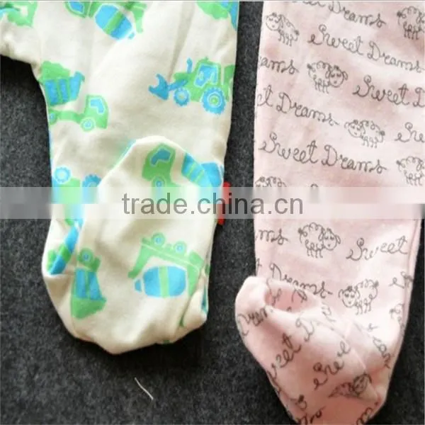 Organic Cotton Baby Custom Printed Bodysuits White Of Good Quality photo-6