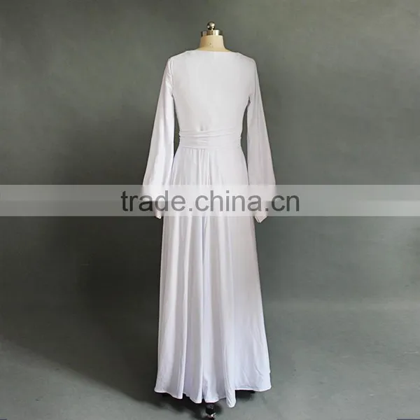 Long Sleeve White Wedding Dress/ Wedding Dress 2017 photo-2