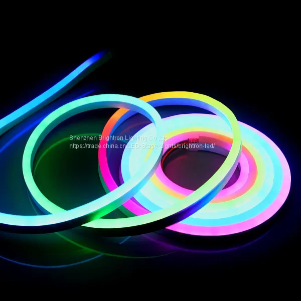 12v/24v Commercial Neon Tube Sign CE Approved Wire Rope Cable Strip Epoptic 2835 5050 RGB LED Neon Flex photo-4