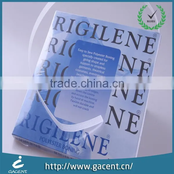 Factory Price Bra Plastic Polyester Bone Rigilene For Bridesmaid Dress photo-5