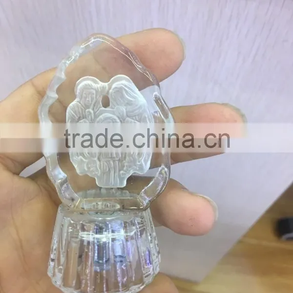 Wholesale Glitta Fashion Wedding Gifts for Guests Christianity Jesus Christian Crystal Gift Wedding Favors JC-CC-01 photo-4