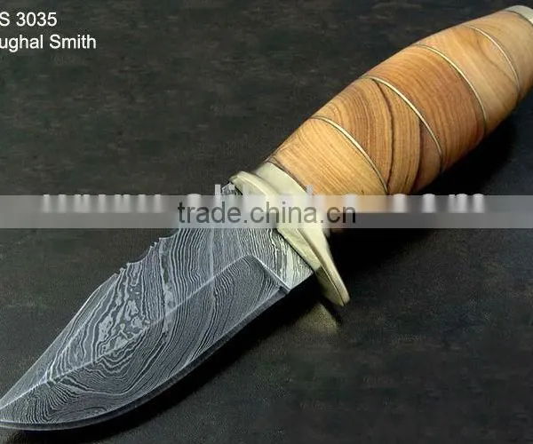 Damascus Hunting Knife
