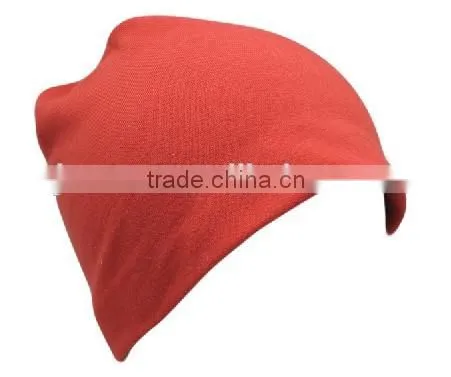 Unisex Sport Knit Stretch Jersey Cotton Beanie Hat photo-6