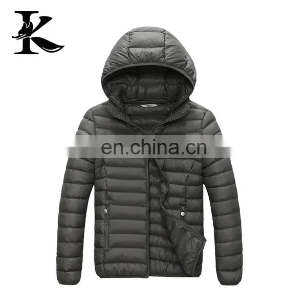 Winter Padding Sports Jacket With Detchable Hoodies Down Jacket for Adults photo-6