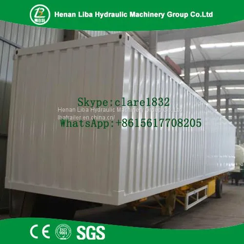 Customized Enclosed Truck Semi Trailer /Box /Van Semi Trailer/Container 32ft-60ft photo-4