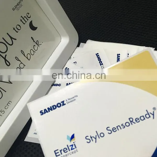 Guangzhou Factory Produced Pearly Film Illuminated Label,customized Specification Paper Self Adhesive Sticker Printing photo-2