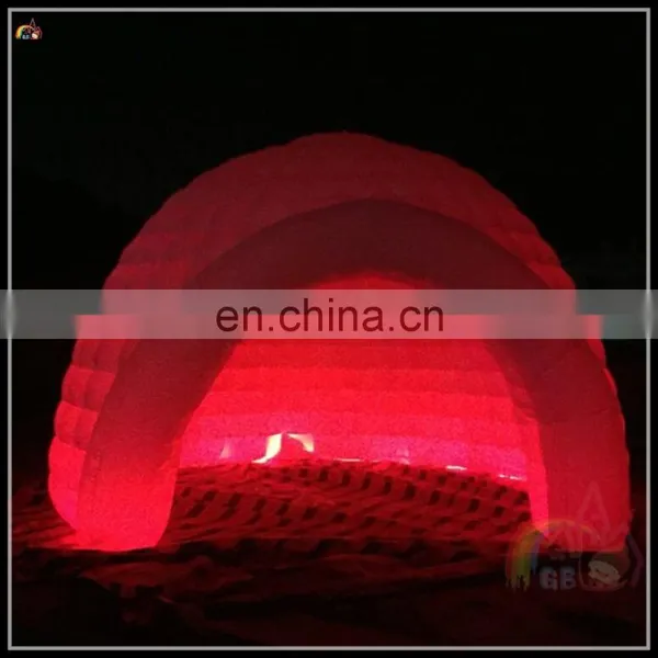 New Product Inflatable LED Light Dome Tent Round Type Photo Booth Igloo Tent On Sale photo-4