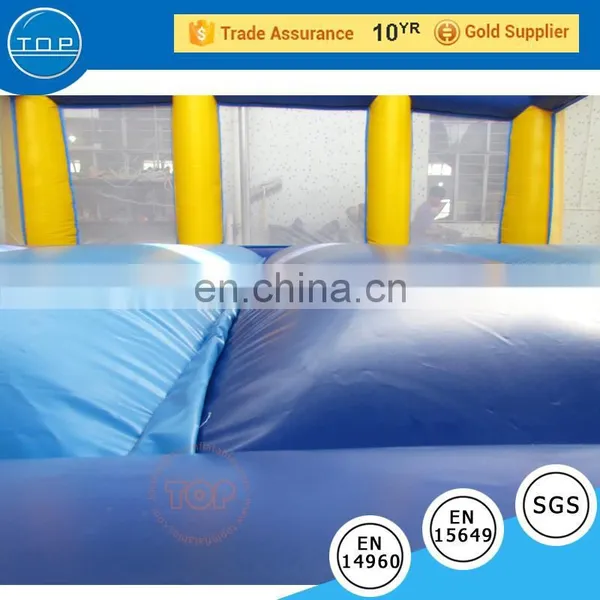 TOP INFLATABLES Professional Inflatable Castle Inflatables Bouncer House Long Water Slide photo-3