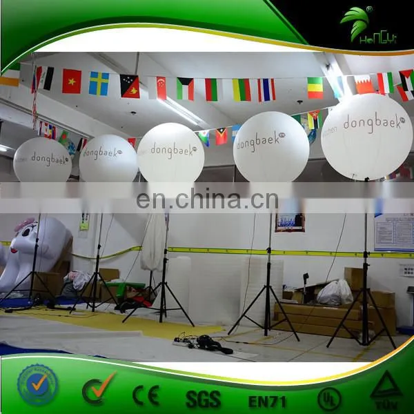 Lamp Aluminum Inflatable Wire Ball LED Lighting Mini Plasma Ball LED Lighted Topiary Balloon photo-2