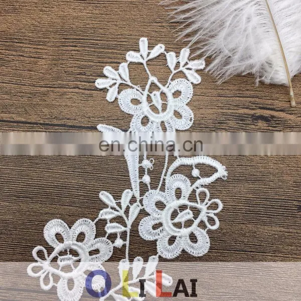 OLN12233 Wholesale Poly Embridered Neck Lace for Garment Accessories photo-3