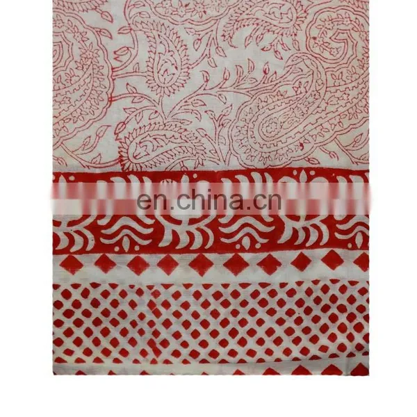 Coqueta Swimwear Block Print Cotton Cover up Beach Sarong Pareo Canga Swimsuit Wrap_Wholesale Pareo/Sarong photo-2
