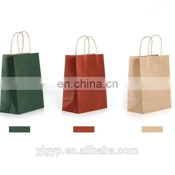Wholesale Colorful Customized Printed Kraft Paper Bags With Handles photo-4