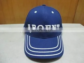 6 Panel Heavy Brush Cotton Twill Sports Cap