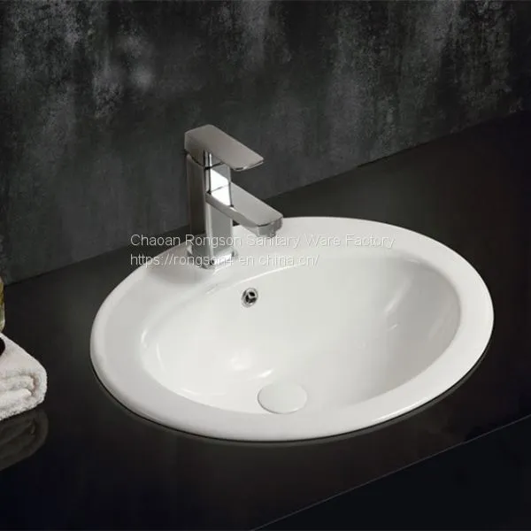 Bathroom White Color Competitive Price Face Under Counter Wash Basin Sink photo-4