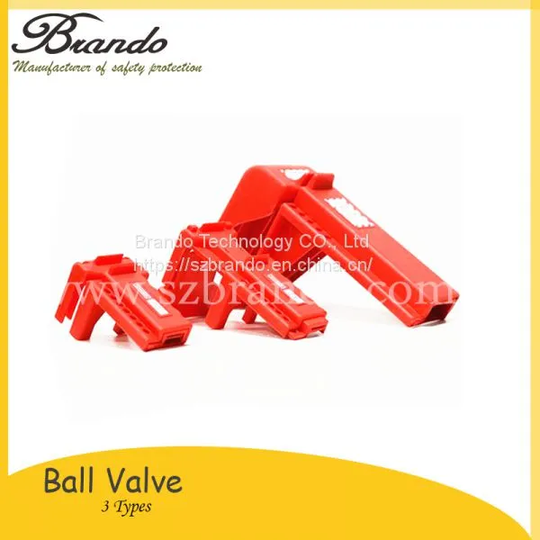 BO-F02 ADJUSTABLE BALL VALVE LOCKOUT All Colors Are Available